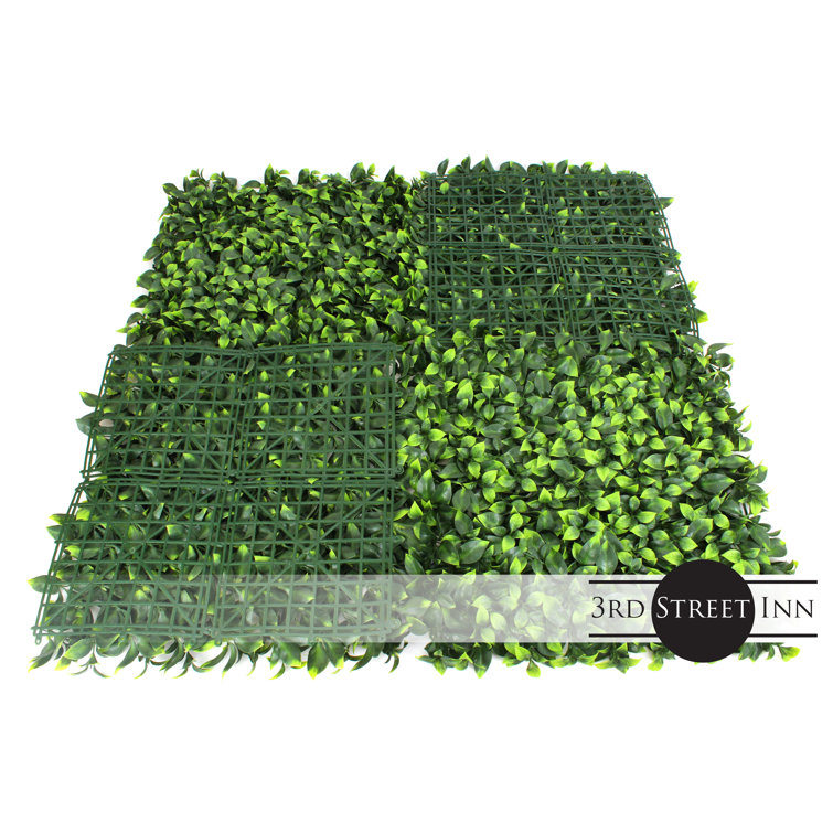 3rd Street Inn 2'' Faux Boxwood Hedge Wayfair Canada